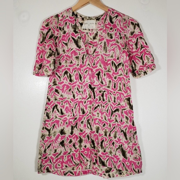 Osei Duro pink linen tunic, size small - Picture 1 of 7